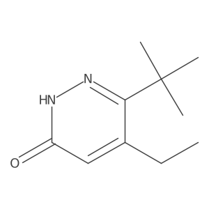 6-Tert-butyl-5-ethyl-2,3-dihydropyridazin-3-one Structure