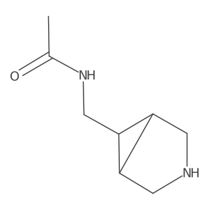 N-({3-azabicyclo[3.1.0]hexan-6-yl}methyl)acetamide Structure
