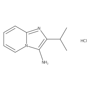 2-(Propan-2-yl)imidazo[1,2-a]pyridin-3-amine hydrochloride Structure