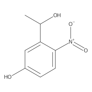 3-[(1R)-1-hydroxyethyl]-4-nitrophenol Structure
