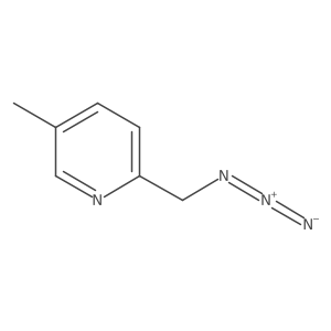 2-(Azidomethyl)-5-methylpyridine结构式