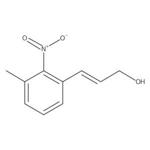 3-(3-Methyl-2-nitrophenyl)prop-2-en-1-ol Structure