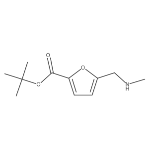 Tert-butyl 5-(methylaminomethyl)furan-2-carboxylate Structure