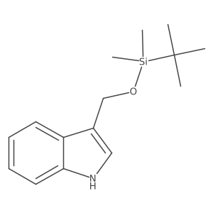 Indole-3-carbinol, tert-butyldimethylsilyl ether Structure