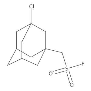 (3-Chloroadamantan-1-yl)methanesulfonyl fluoride Structure