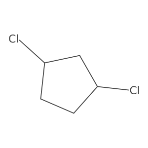 trans-1,3-Dichlorocyclopentane Structure