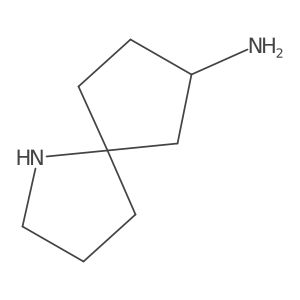 1-Azaspiro[4.4]nonan-7-amine Structure