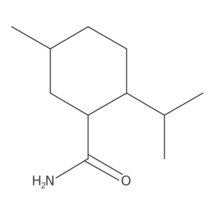 (1R,2S,5R)-5-Methyl-2-(propan-2-yl)cyclohexane-1-carboxamide结构式