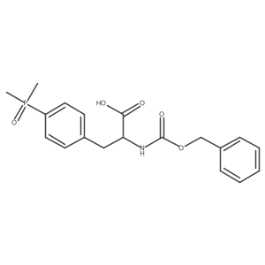 (2S)-2-{[(benzyloxy)carbonyl]amino}-3-[4-(dimethylphosphoryl)phenyl]propanoic acid Structure