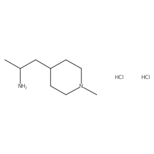 1-(1-Methylpiperidin-4-yl)propan-2-aminedihydrochloride结构式