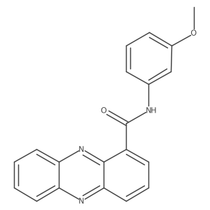 N-(3-methoxyphenyl)phenazine-1-carboxamide Structure