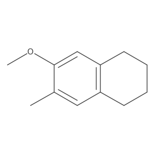 6-Methoxy-7-methyl-1,2,3,4-tetrahydronaphthalene Structure