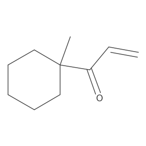 1-(1-Methylcyclohexyl)prop-2-en-1-one结构式