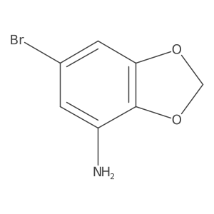 6-bromo-2H-1,3-benzodioxol-4-amine Structure