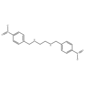 N1,N2-Bis(4-nitrobenzyl)ethane-1,2-diamine结构式