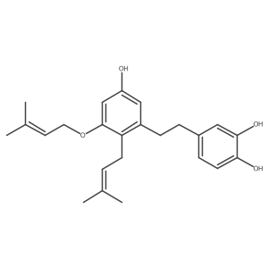 Uralstilbene结构式