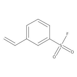 Benzenesulfonylfluoride,3-ethenyl-结构式