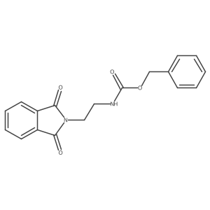 Carbamic acid, [2-(1,3-dihydro-1,3-dioxo-2H-isoindol-2-yl)ethyl]-, phenylmethyl ester Structure
