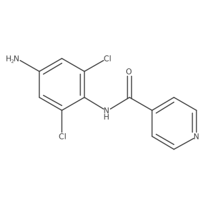 N-(4-amino-2,6-dichlorophenyl)pyridine-4-carboxamide结构式