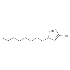 1-octyl-1H-1,2,4-triazol-3-amine Structure