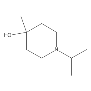 4-Methyl-1-(propan-2-YL)piperidin-4-OL Structure