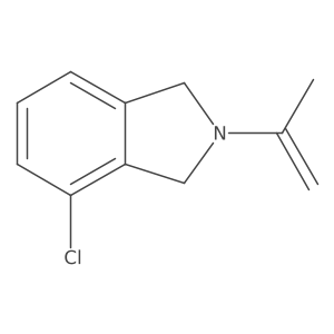 4-Chloro-2,3-dihydro-2-(1-methylethenyl)-1H-isoindole Structure