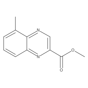Methyl 5-methyl-2-quinoxalinecarboxylate Structure