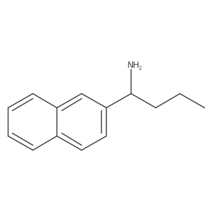 1-(Naphthalen-2-yl)butan-1-amine Structure