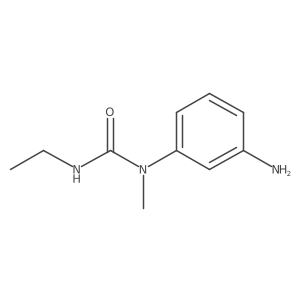 1-(3-Aminophenyl)-3-ethyl-1-methylurea Structure