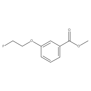 Methyl 3-(2-fluoroethoxy)benzoate Structure