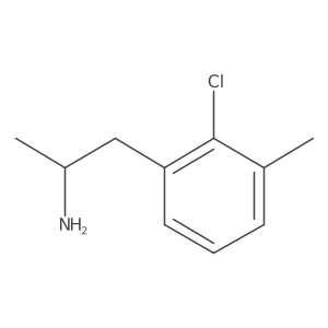 (2s)-1-(2-Chloro-3-methylphenyl)propan-2-amine Structure