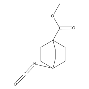Methyl 4-isocyanatobicyclo[2.2.2]octane-1-carboxylate Structure