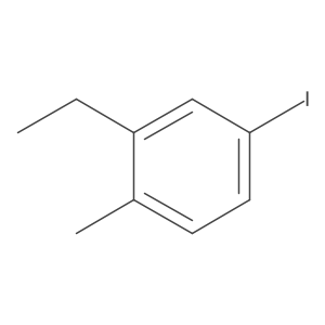 2-Ethyl-4-iodo-1-methylbenzene结构式