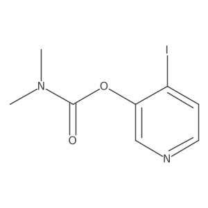 4-Iodopyridin-3-yl dimethylcarbamate结构式