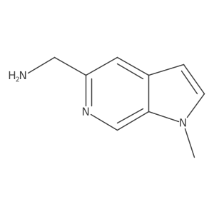 (1-Methyl-1H-pyrrolo[2,3-c]pyridin-5-yl)methanamine结构式
