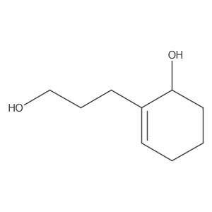 2-(3-Hydroxypropyl)cyclohex-2-en-1-ol Structure