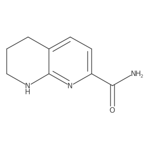 5,6,7,8-Tetrahydro-1,8-naphthyridine-2-carboxamide Structure