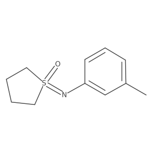 1-[(3-Methylphenyl)imino]-1lambda6-thiolan-1-one结构式