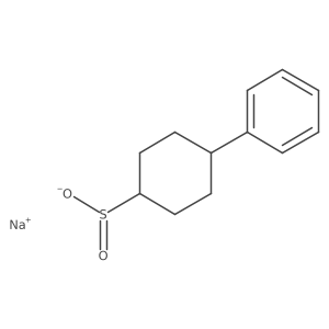 Sodium 4-phenylcyclohexane-1-sulfinate结构式