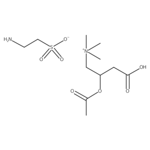 Acetyl L-carnitine taurinate Structure