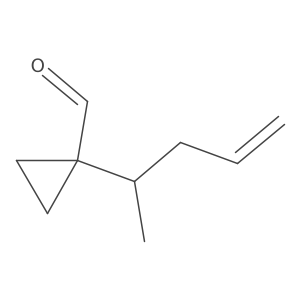 1-(Pent-4-en-2-yl)cyclopropane-1-carbaldehyde结构式