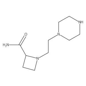 1-[2-(Piperazin-1-yl)ethyl]azetidine-2-carboxamide Structure