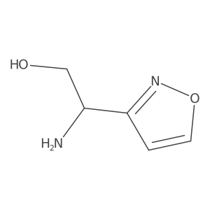 (2R)-2-amino-2-(1,2-oxazol-3-yl)ethan-1-ol Structure