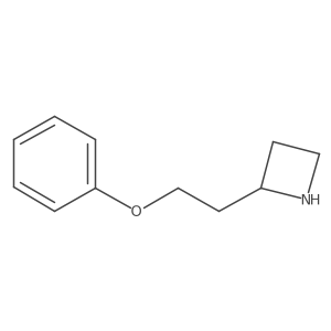 2-(2-Phenoxyethyl)azetidine结构式