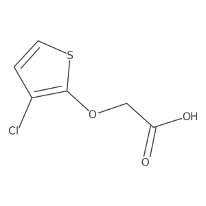 2-[(3-Chlorothiophen-2-yl)oxy]acetic acid结构式
