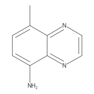 8-Methylquinoxalin-5-amine结构式