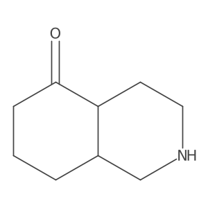 rac-(4aR,8aS)-decahydroisoquinolin-5-one结构式