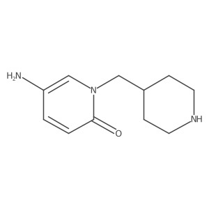 5-Amino-1-[(piperidin-4-yl)methyl]-1,2-dihydropyridin-2-one Structure