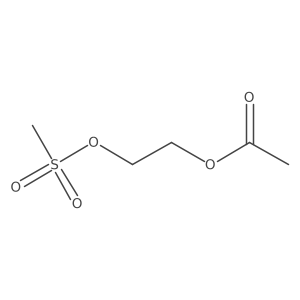 2-((Methylsulfonyl)oxy)ethyl acetate Structure