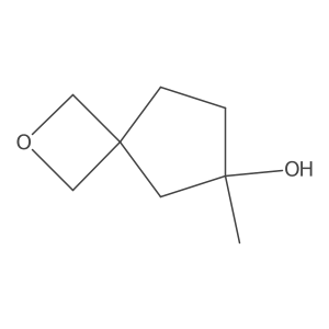 6-Methyl-2-oxaspiro[3.4]octan-6-ol结构式